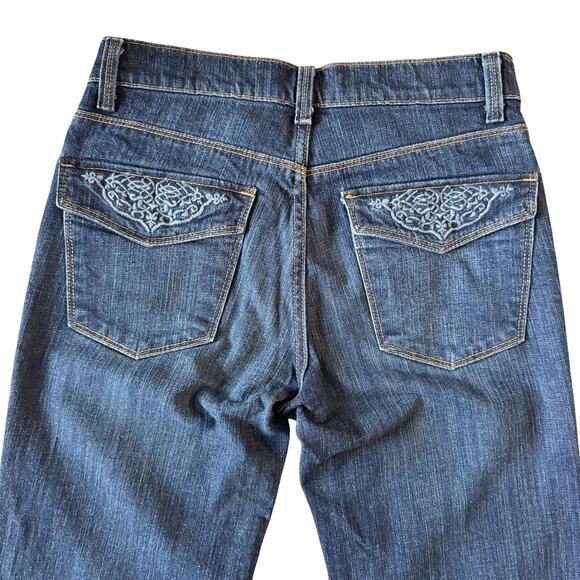 The Limited Vintage Flare Jeans Women's Sz 2 26 Blue Mid Rise Retro Y2K Boho - Picture 13 of 14